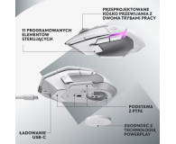 LOGITECH G502 X PLUS Biała - 1066486 - zdjęcie 13